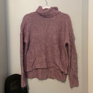 Beautiful purple knit sweater